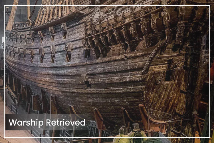 Warship Retrieved at the Bottom of the Ocean After 333 Years